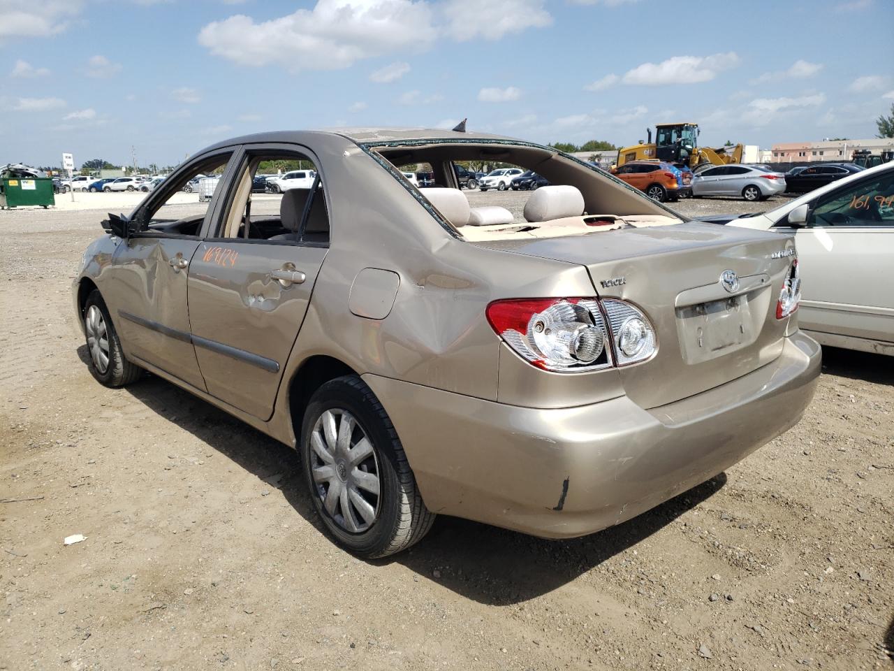 Photo 3 from auction – 2008 TOYOTA COROLLA CE with VIN 1NXBR32E88Z978402