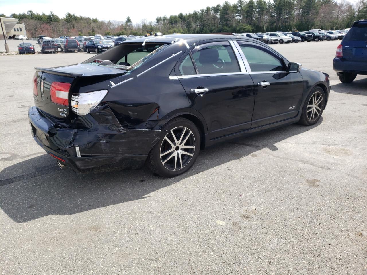 Photo 4 from auction – 2007 LINCOLN MKZ with VIN 3LNHM28T87R609781