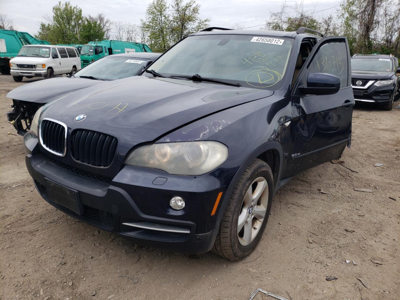 Photo 2 from auction – 2008 BMW X5 3.0I with VIN 5UXFE43598L030195