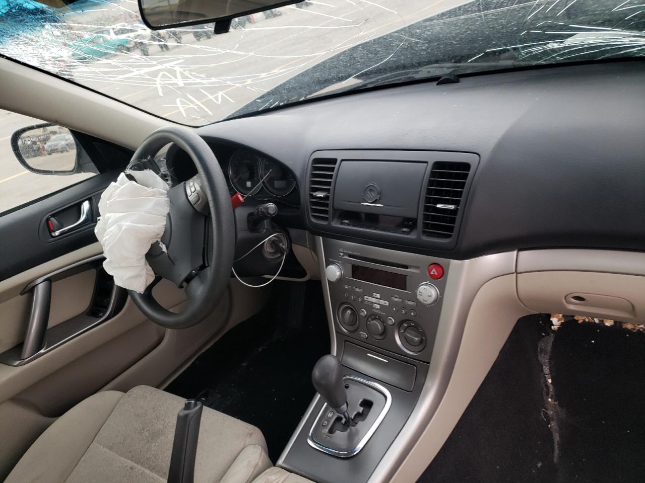 Photo 9 from auction – 2009 SUBARU LEGACY 2.5 with VIN 4S3BL616897227396