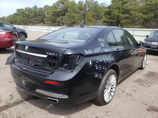 Photo 4 from auction – 2010 BMW 750 I with VIN WBAKA8C58ACY35997