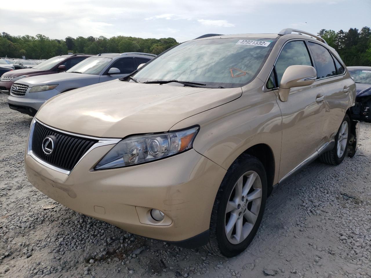 Photo 2 from auction – 2010 LEXUS RX 350 with VIN 2T2ZK1BA6AC004747