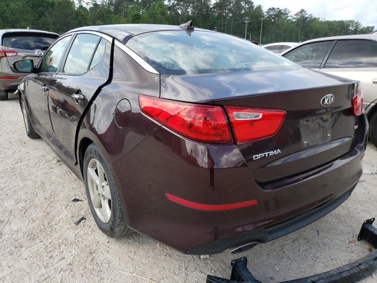 Photo 3 from auction – 2014 KIA OPTIMA LX with VIN 5XXGM4A73EG260629
