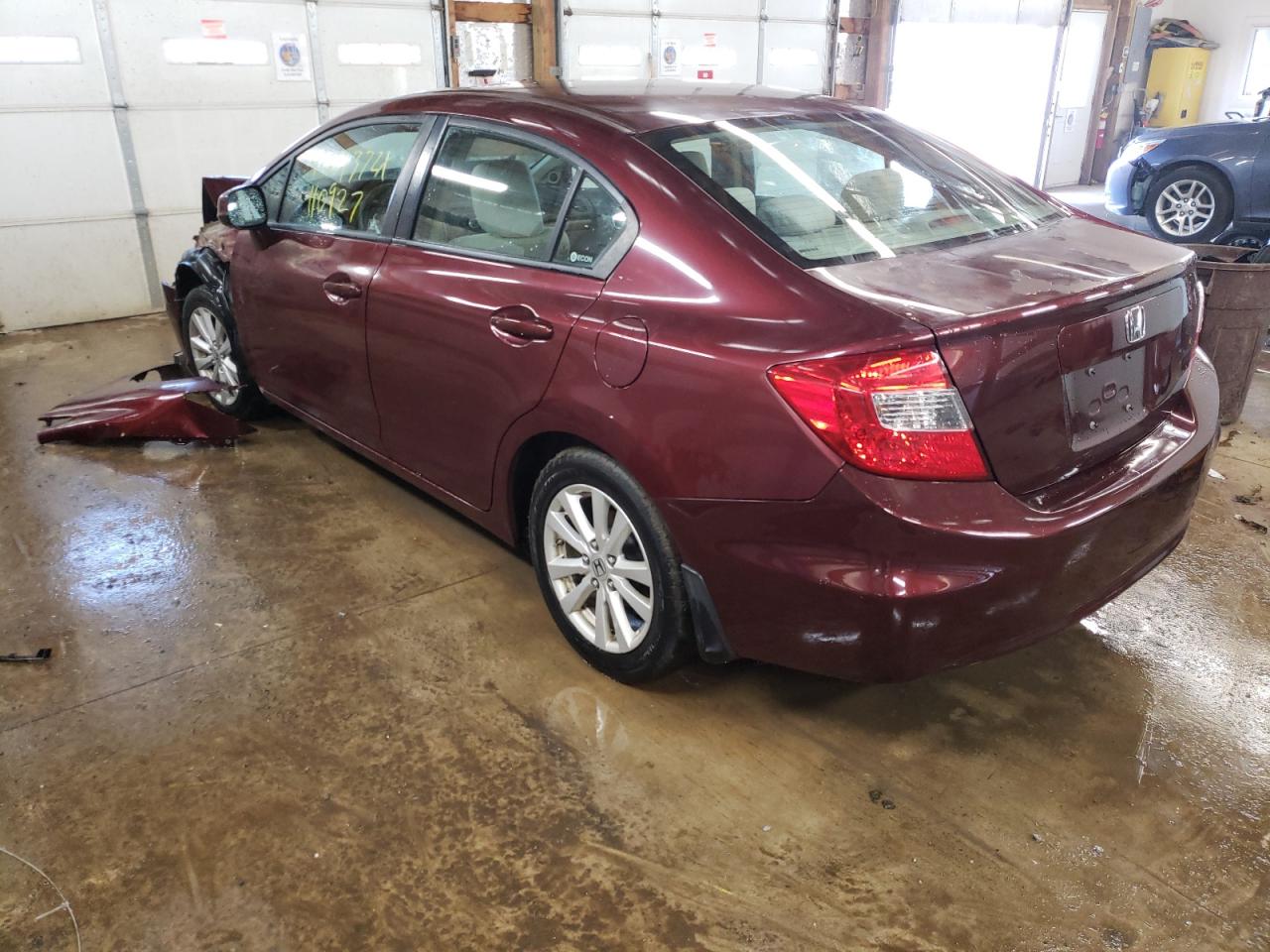 Photo 3 from auction – 2012 HONDA CIVIC EX with VIN 2HGFB2F82CH581998