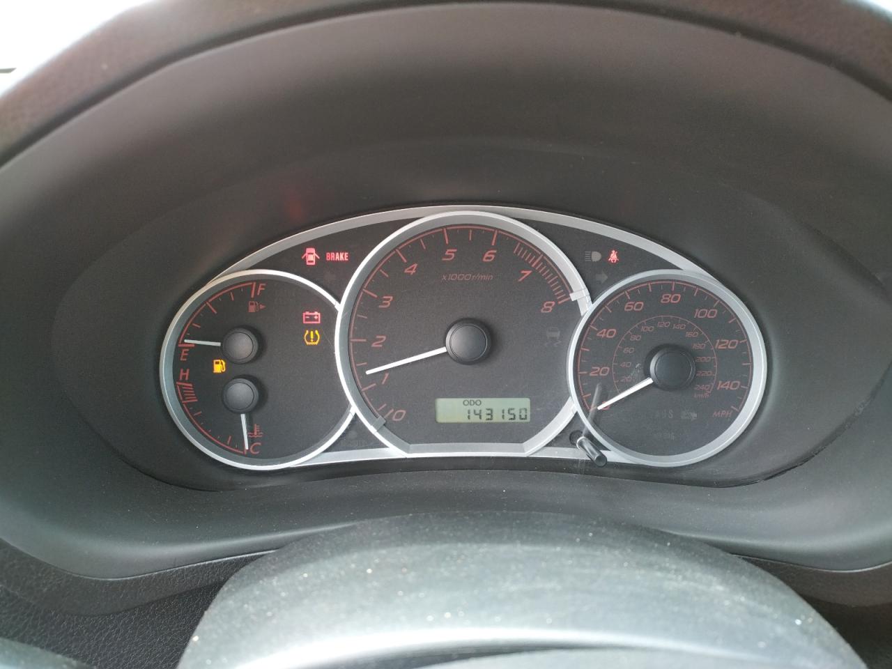 Photo 8 from auction – 2010 SUBARU IMPREZA WR with VIN JF1GE7G62AG504986