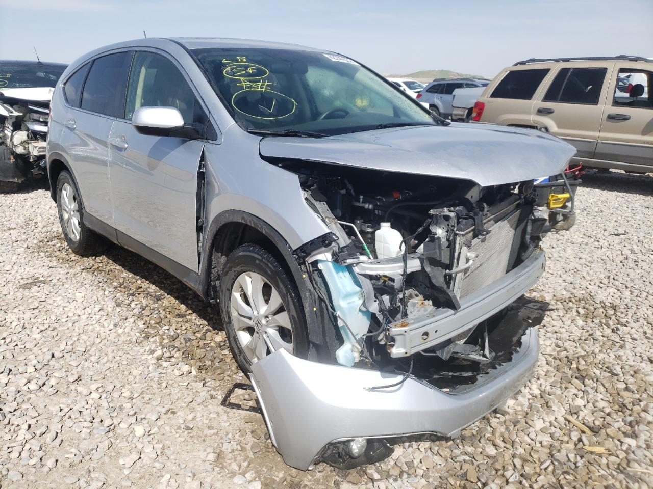 HONDA CR-V EX 2012 with VIN JHLRM4H57CC012283 - Photo from auction