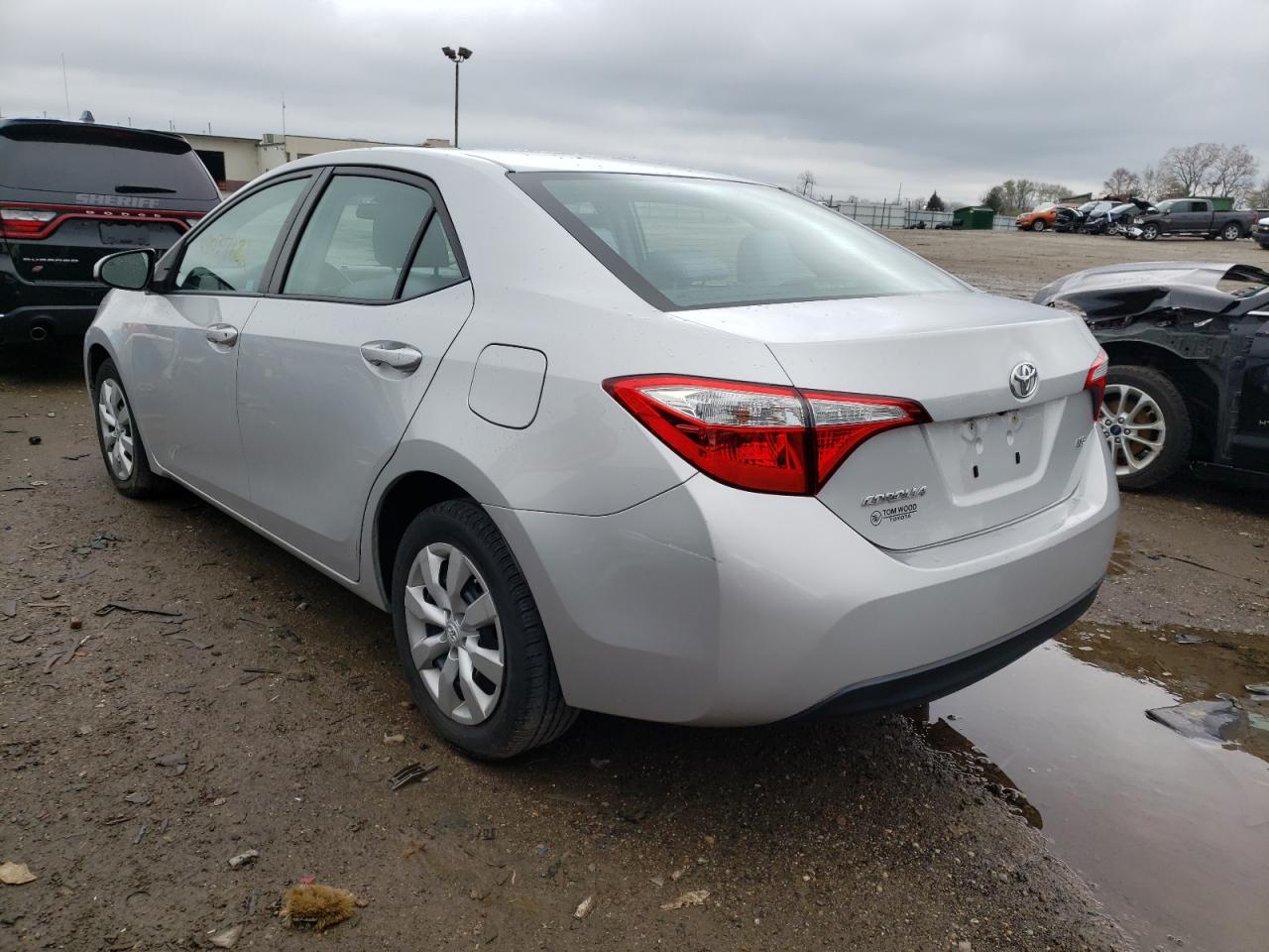 Photo 3 from auction – 2015 TOYOTA COROLLA L with VIN 2T1BURHE8FC374842