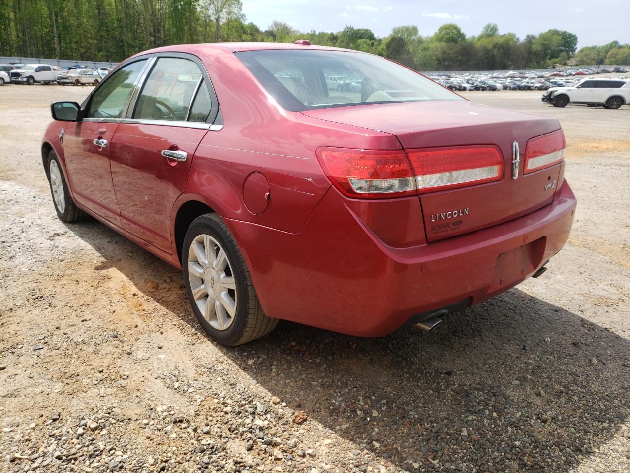 Photo 3 from auction – 2012 LINCOLN MKZ with VIN 3LNHL2GCXCR823380