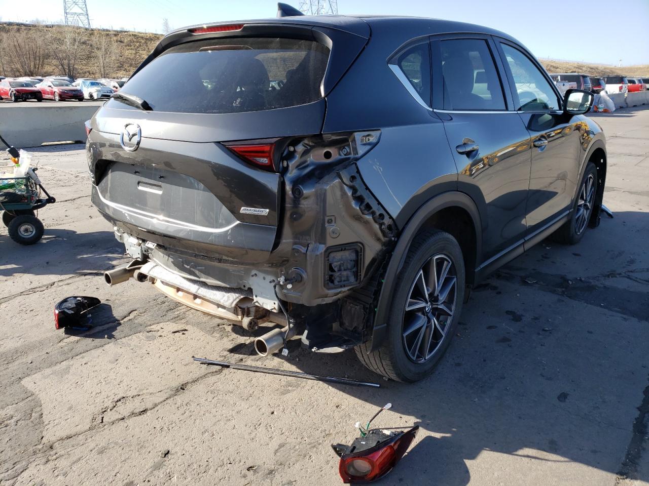 Photo 4 from auction – 2018 MAZDA CX-5 GRAND with VIN JM3KFBDM7J0340691
