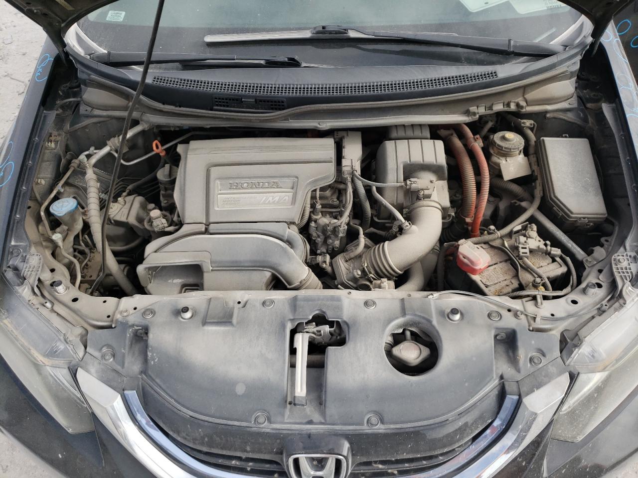 Photo 7 from auction – 2013 HONDA CIVIC HYBR with VIN 19XFB4F25DE001114
