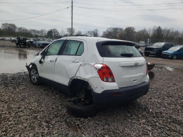 Photo 3 from auction – 2016 CHEVROLET TRAX LS with VIN KL7CJKSB9GB504871
