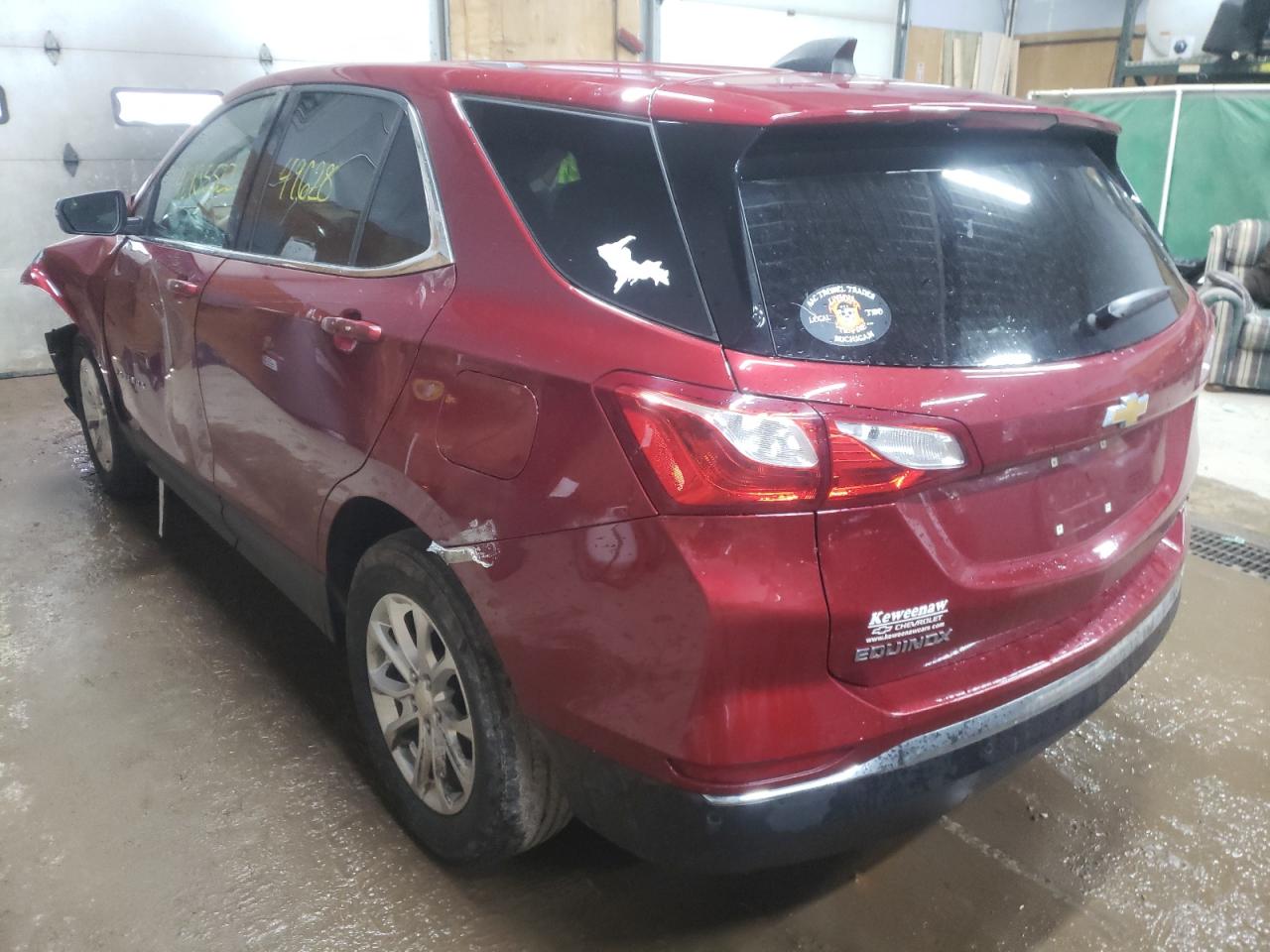 Photo 3 from auction – 2019 CHEVROLET EQUINOX LT with VIN 3GNAXUEVXKS508569