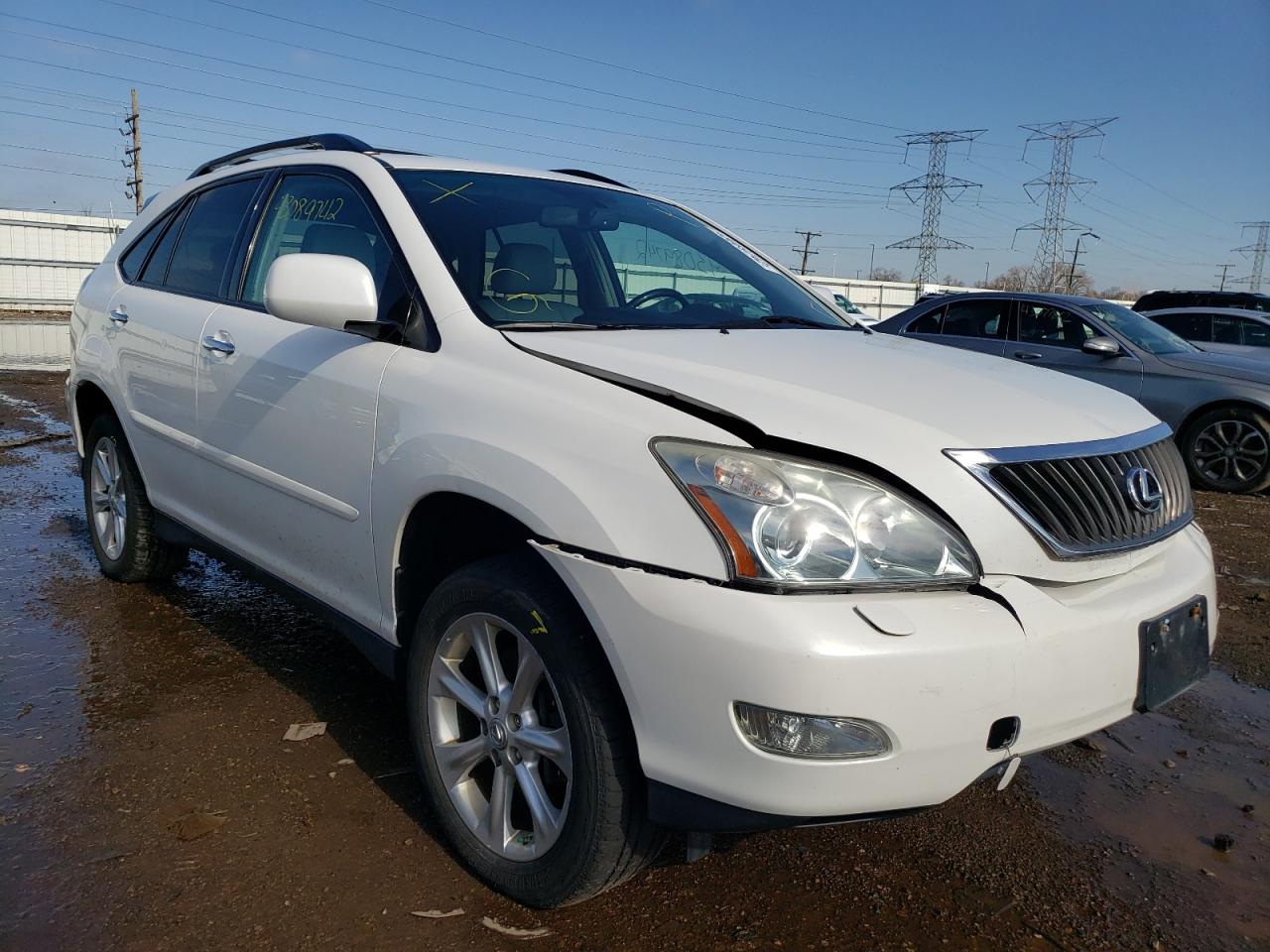LEXUS RX 350 2008 with VIN 2T2HK31UX8C075768 - Photo from auction