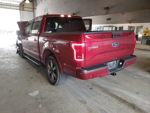 Photo 3 from auction – 2015 FORD F150 SUPER with VIN 1FTEW1EP7FFC03229