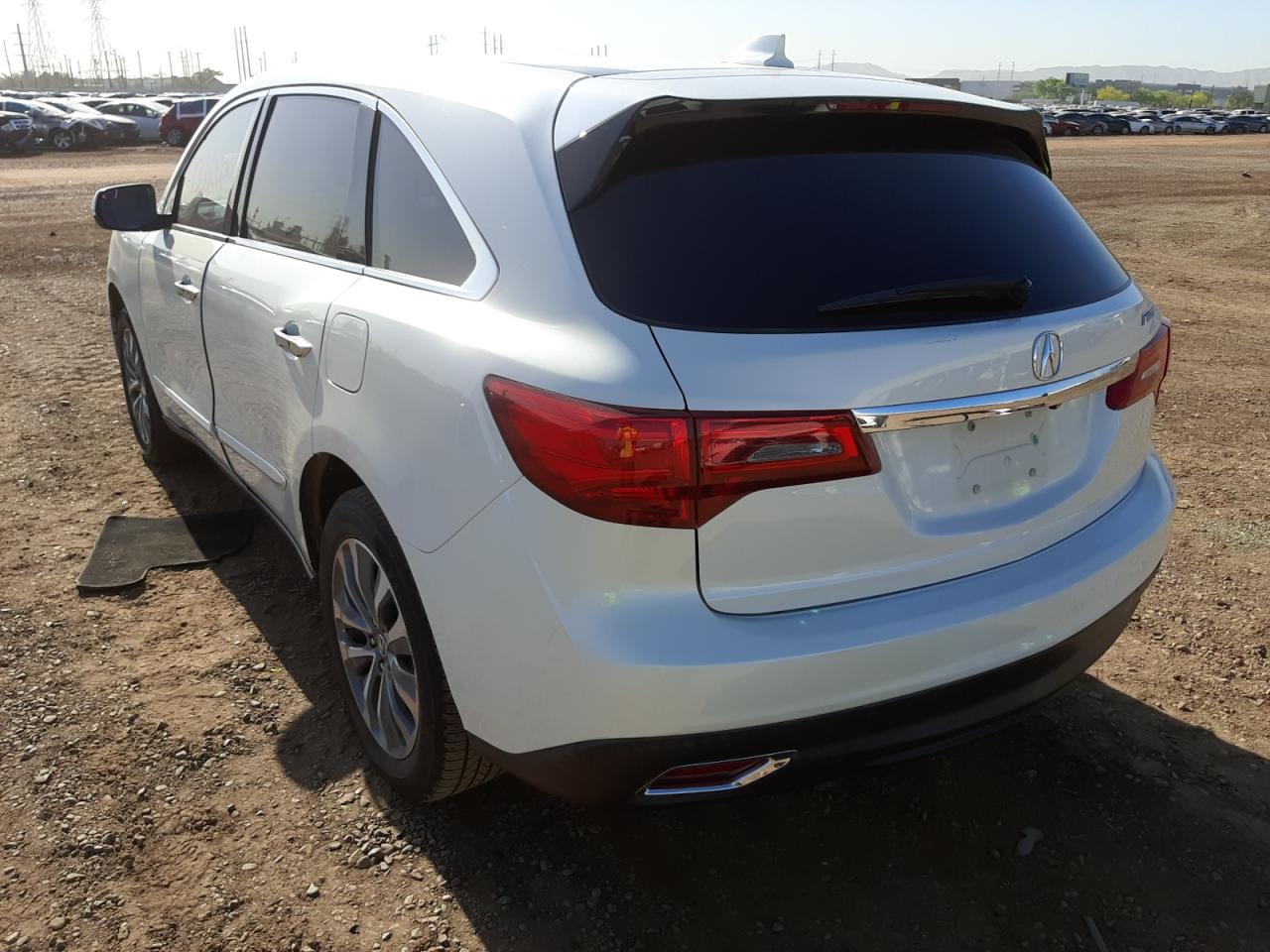 Photo 3 from auction – 2014 ACURA MDX TECHNO with VIN 5FRYD3H64EB009311