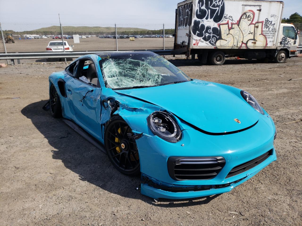 PORSCHE 911 TURBO 2017 with VIN WP0AD2A91HS166805 - Photo from auction