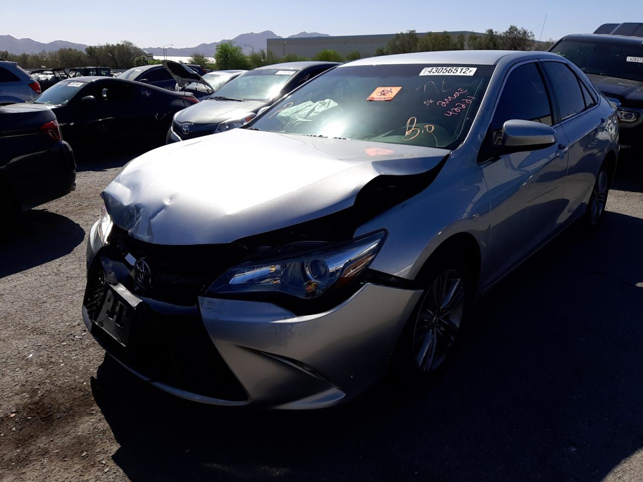Photo 2 from auction – 2017 TOYOTA CAMRY LE with VIN 4T1BF1FK6HU355101