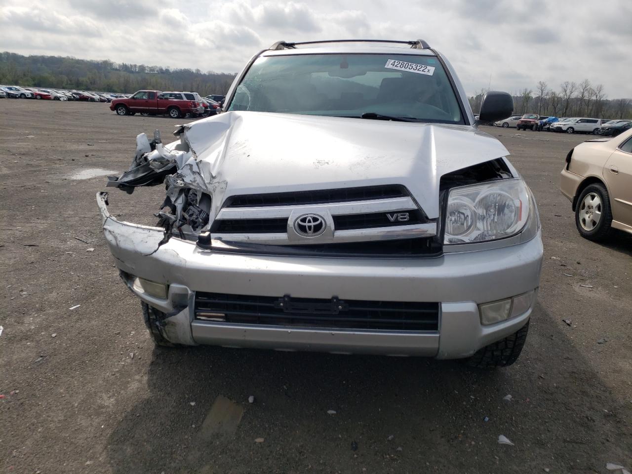 Photo 7 from auction – 2005 TOYOTA 4RUNNER SR with VIN JTEBT14R550052113