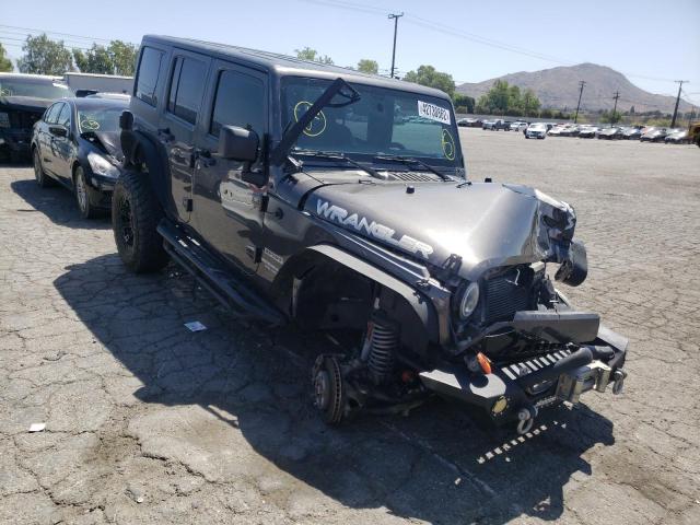 JEEP WRANGLER U 2017 with VIN 1C4BJWDG1HL531394 - Photo from auction