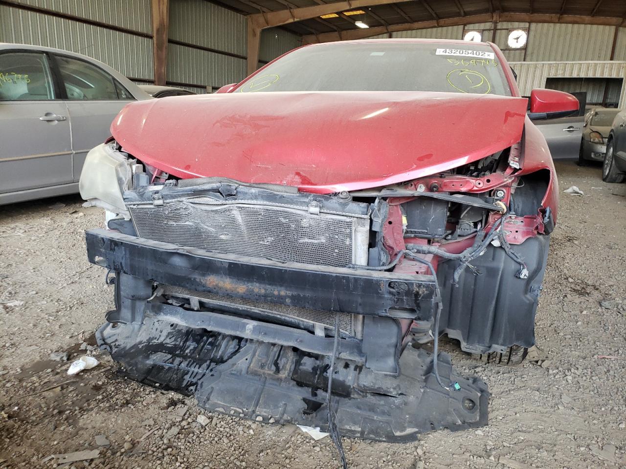 Photo 9 from auction – 2012 TOYOTA CAMRY BASE with VIN 4T1BF1FK8CU569743