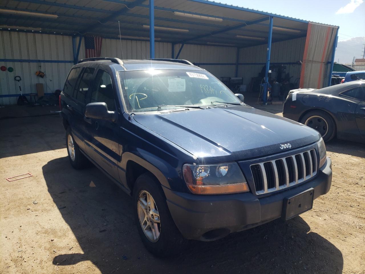 JEEP GRAND CHER 2004 with VIN 1J4GW48S04C280270 - Photo from auction