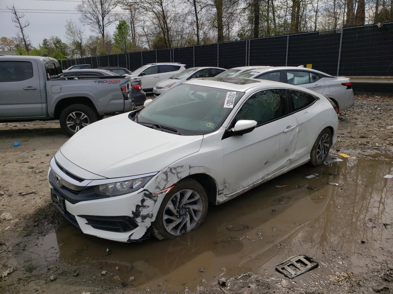Photo 2 from auction – 2017 HONDA CIVIC LX with VIN 2HGFC4B03HH302381