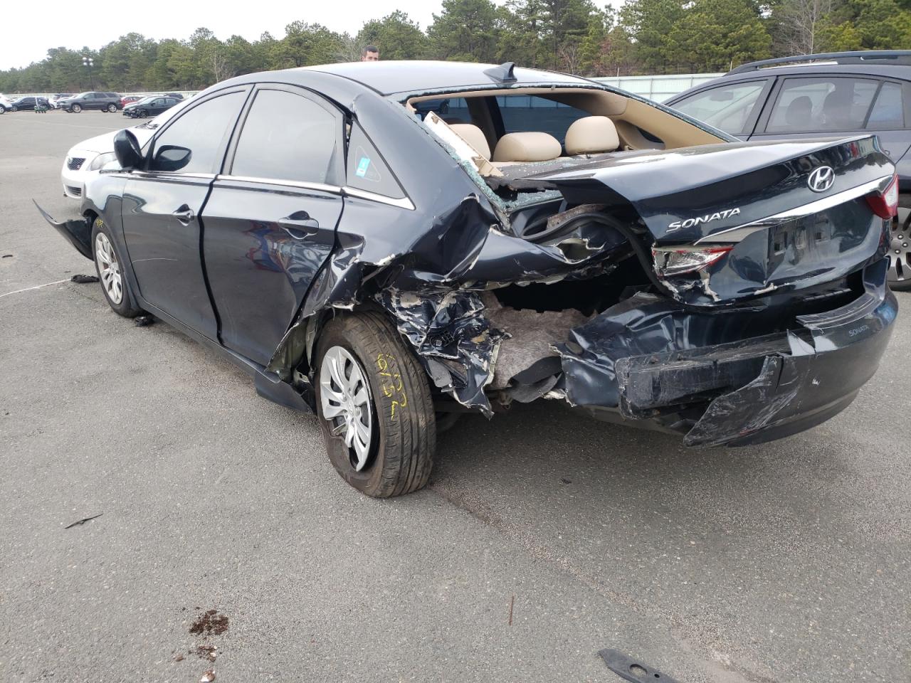 Photo 3 from auction – 2012 HYUNDAI SONATA GLS with VIN 5NPEB4AC5CH435698