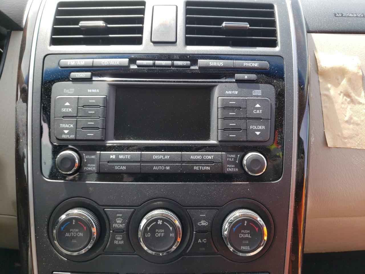 Photo 9 from auction – 2010 MAZDA CX-9 with VIN JM3TB2MA8A0205600
