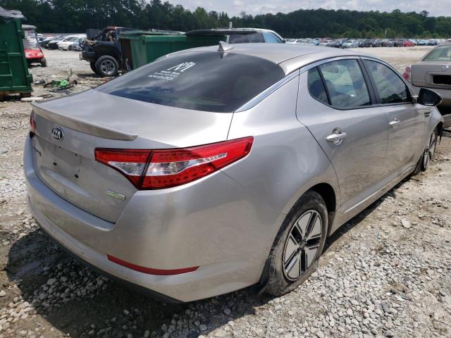 Photo 4 from auction – 2012 KIA OPTIMA HYB with VIN KNAGM4AD0C5032270