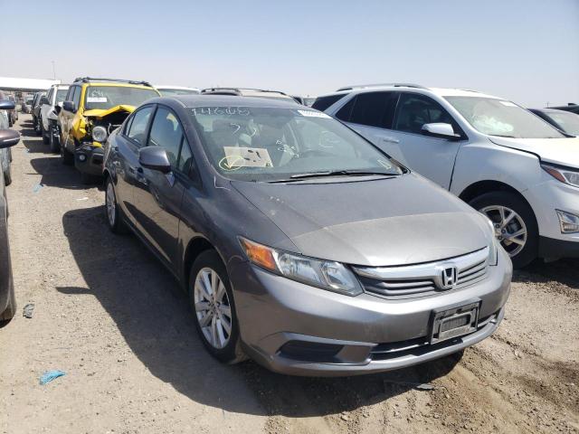 HONDA CIVIC EX 2012 with VIN 2HGFB2F86CH588310 - Photo from auction