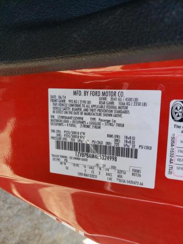Photo 10 from auction – 2014 FORD MUSTANG with VIN 1ZVBP8AM4E5324998