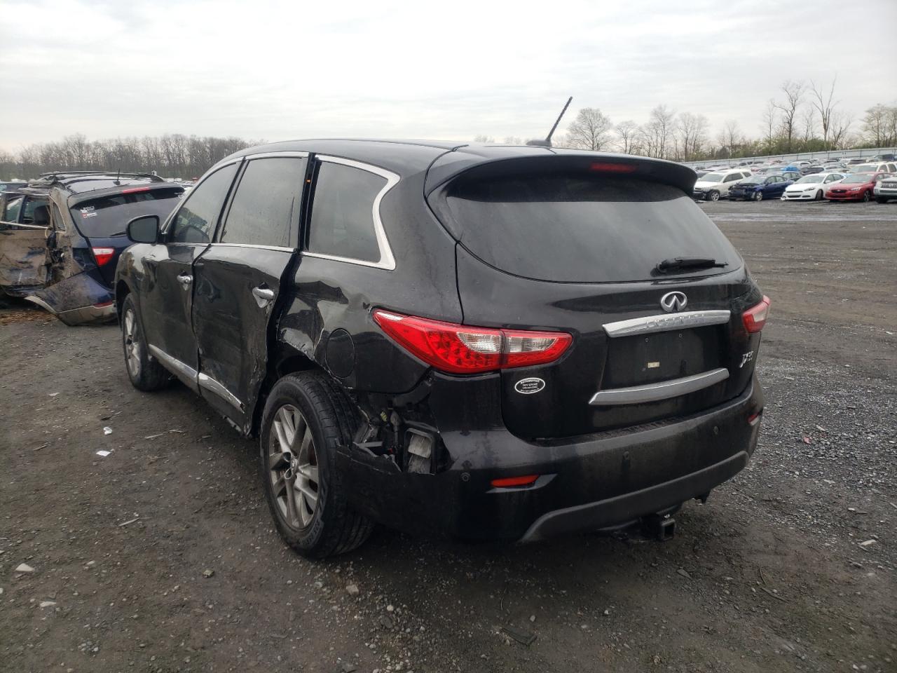 Photo 3 from auction – 2013 INFINITI JX35 with VIN 5N1AL0MM2DC316623