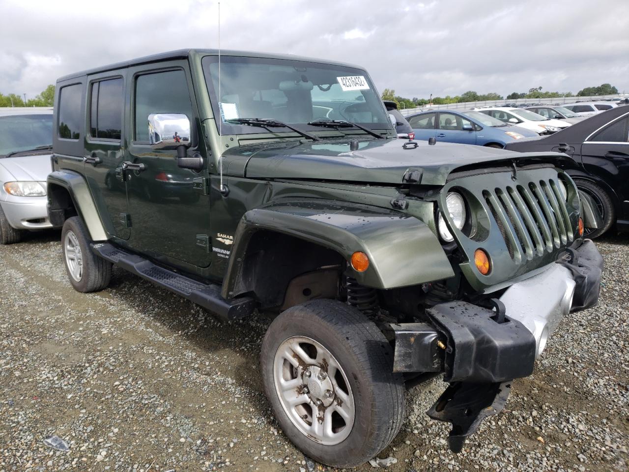 JEEP WRANGLER U 2009 with VIN 1J4GA59169L700213 - Photo from auction