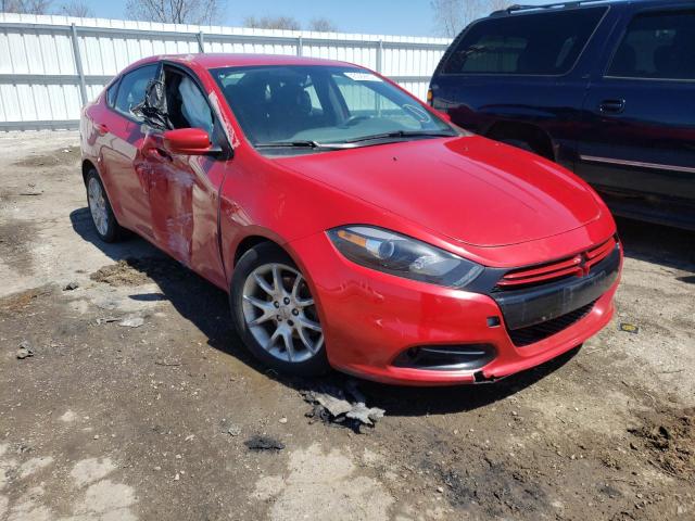 DODGE DART SXT 2013 with VIN 1C3CDFBA1DD107460 - Photo from auction