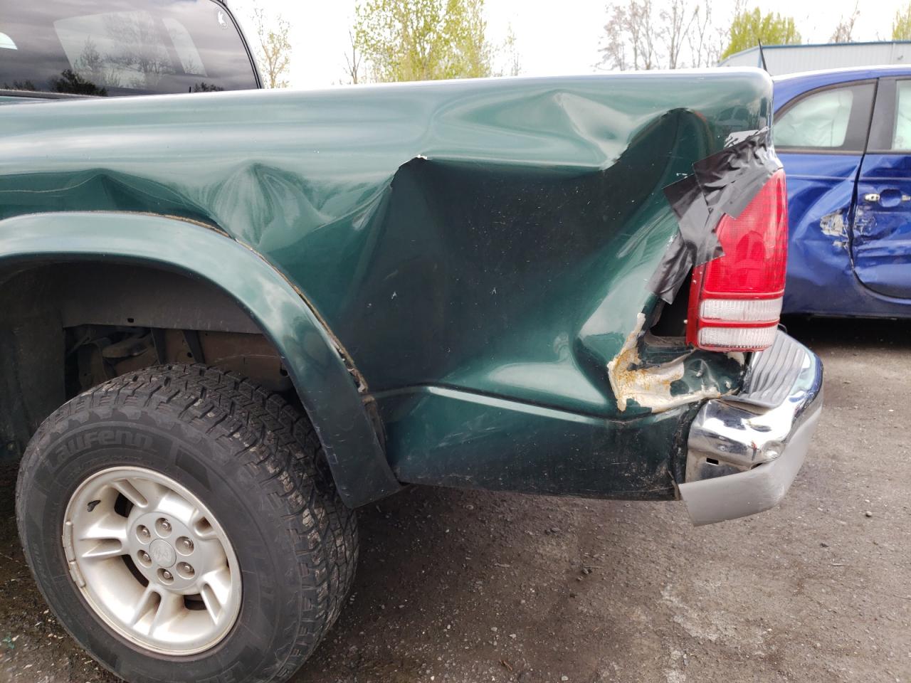 Photo 9 from auction – 2000 DODGE DAKOTA QUA with VIN 1B7GG2AN2YS623619