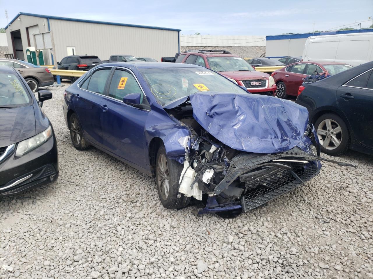 TOYOTA CAMRY LE 2015 with VIN 4T1BF1FK8FU990236 - Photo from auction