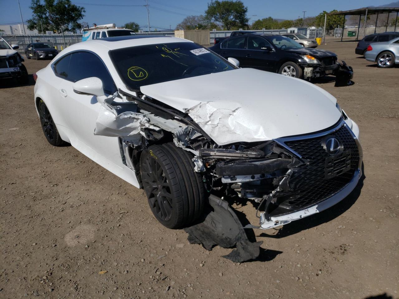 LEXUS RC 200T 2017 with VIN JTHHA5BC8H5006713 - Photo from auction