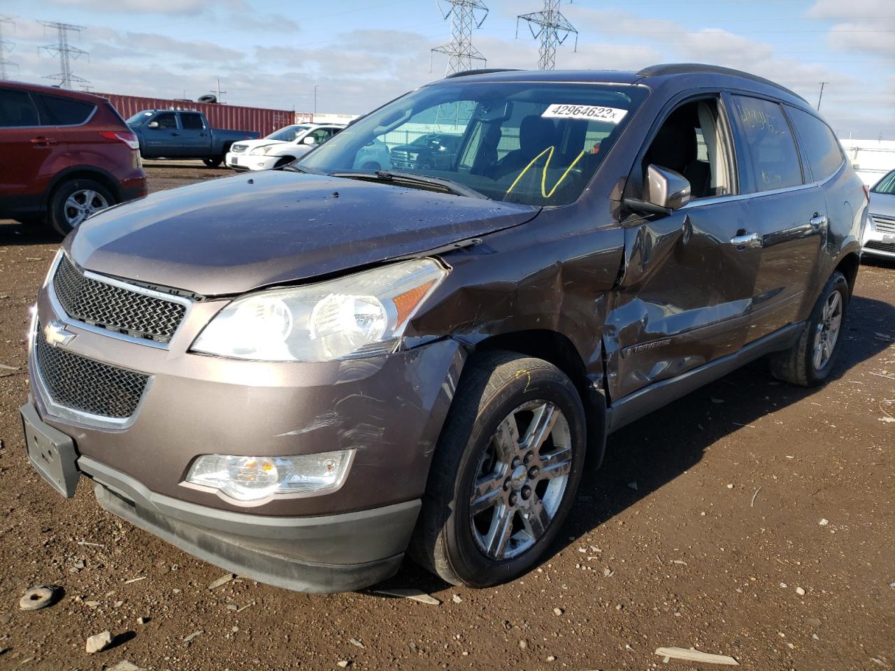 Photo 2 from auction – 2009 CHEVROLET TRAVERSE L with VIN 1GNER23D89S155880