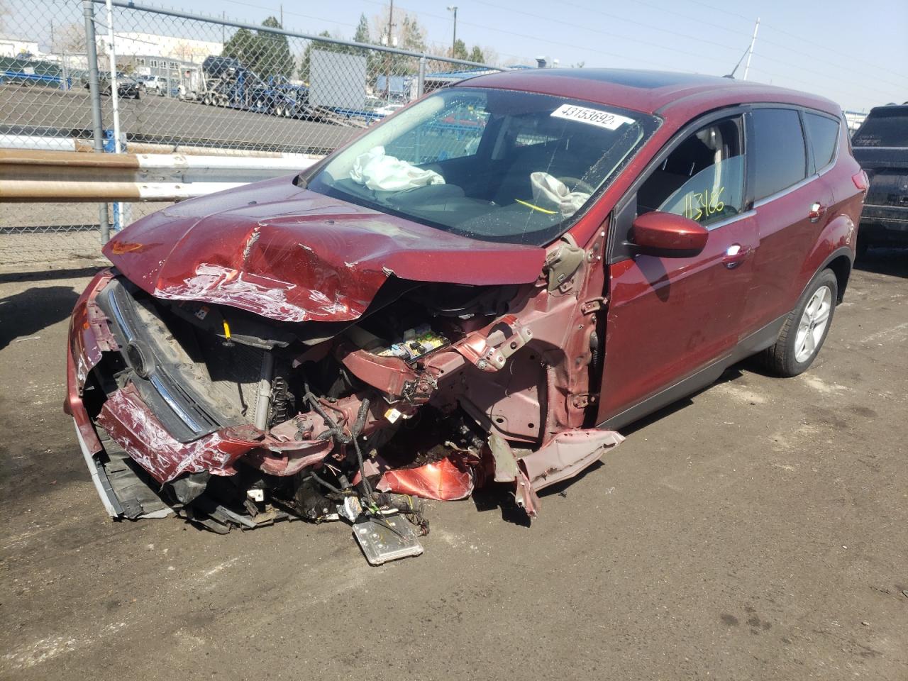 Photo 9 from auction – 2014 FORD ESCAPE SE with VIN 1FMCU0GX3EUA36216