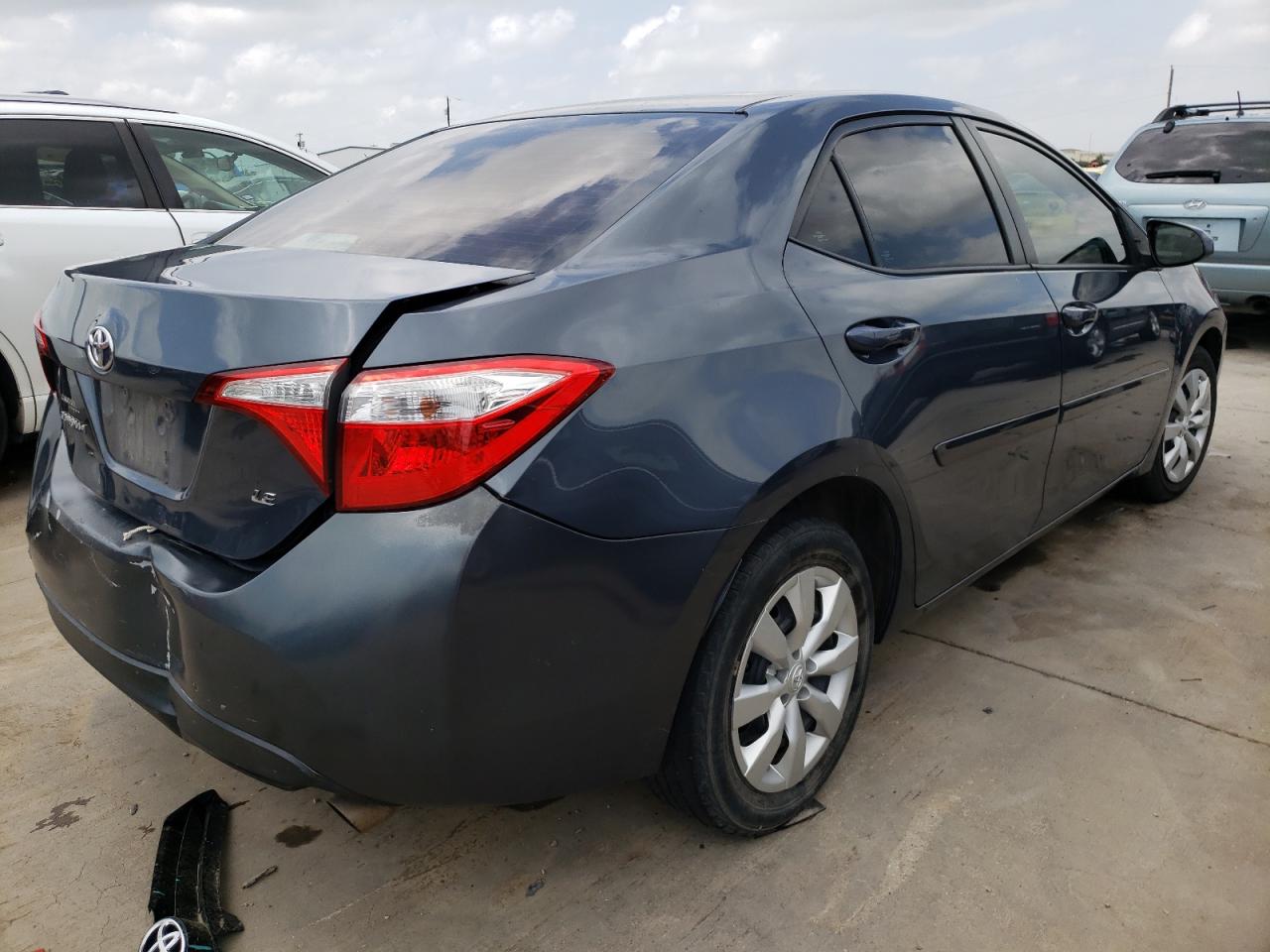 Photo 4 from auction – 2014 TOYOTA COROLLA L with VIN 2T1BURHE0EC136045
