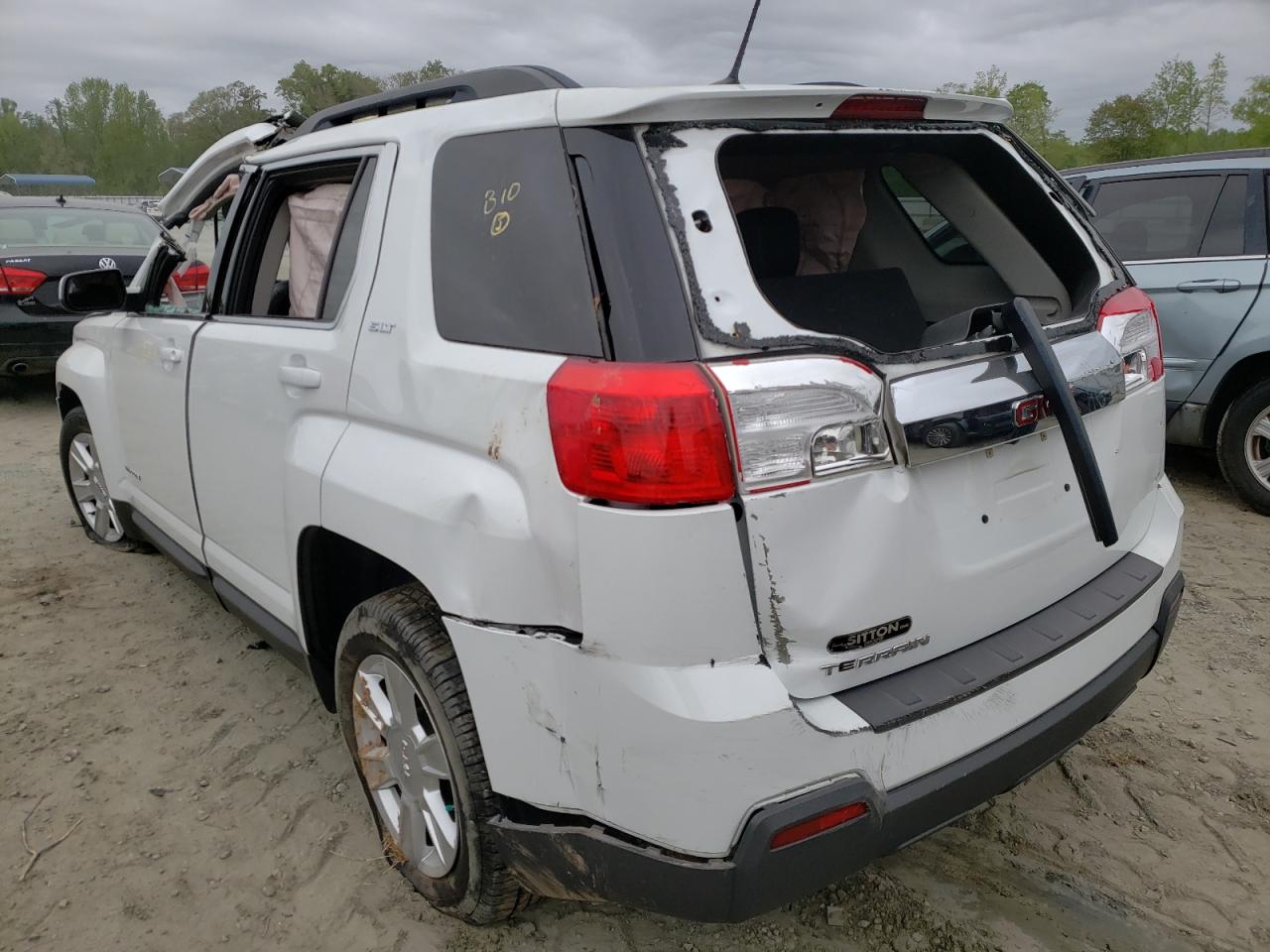 Photo 3 from auction – 2013 GMC TERRAIN SL with VIN 2GKALUEKXD6250392