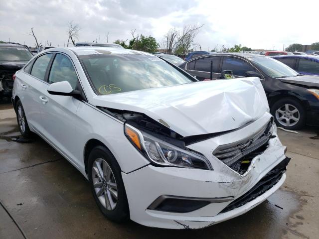 HYUNDAI SONATA SE 2016 with VIN 5NPE24AF2GH365187 - Photo from auction