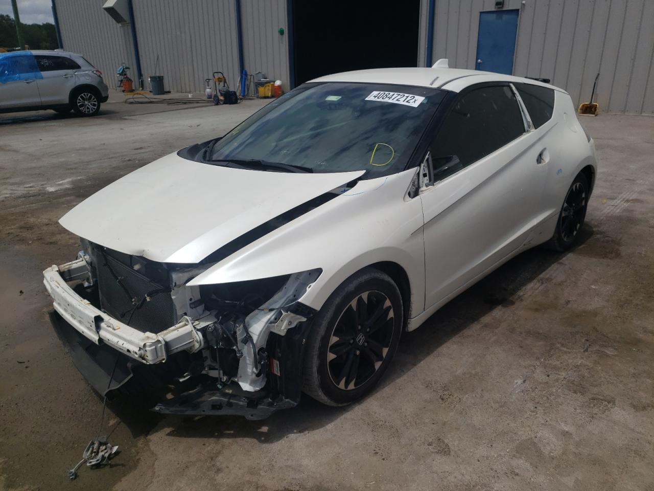 Photo 2 from auction – 2015 HONDA CR-Z EX with VIN JHMZF1D64FS001030