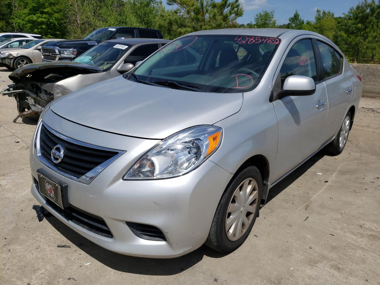 Photo 2 from auction – 2013 NISSAN VERSA S with VIN 3N1CN7AP1DL877207