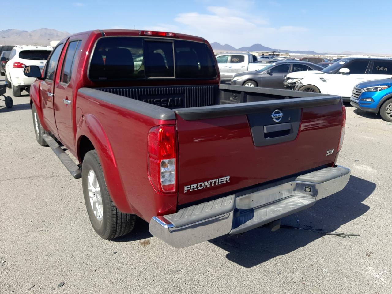 Photo 3 from auction – 2014 NISSAN FRONTIER S with VIN 1N6AD0ER8EN733579