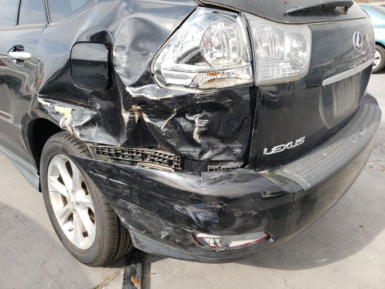 Photo 9 from auction – 2009 LEXUS RX 350 with VIN 2T2GK31U59C069082