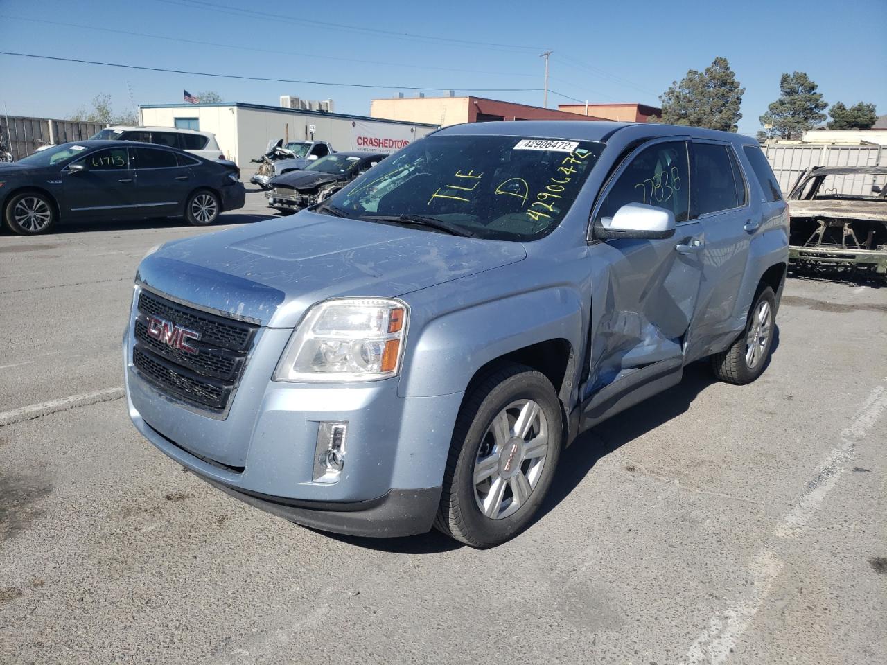 Photo 2 from auction – 2015 GMC TERRAIN SL with VIN 2GKALMEK4F6317989