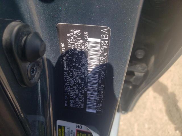 Photo 10 from auction – 2016 TOYOTA COROLLA L with VIN 5YFBURHE9GP530470