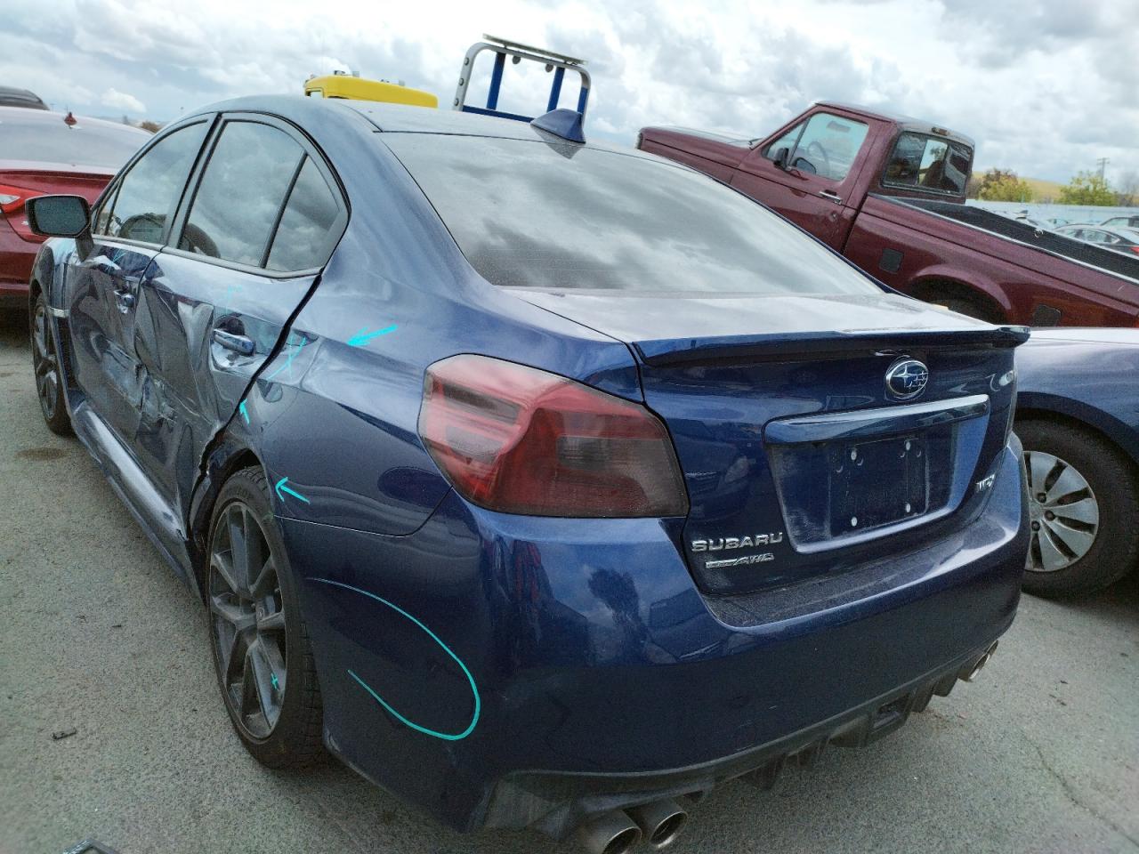 Photo 3 from auction – 2021 SUBARU WRX PREMIU with VIN JF1VA1F61M8804034