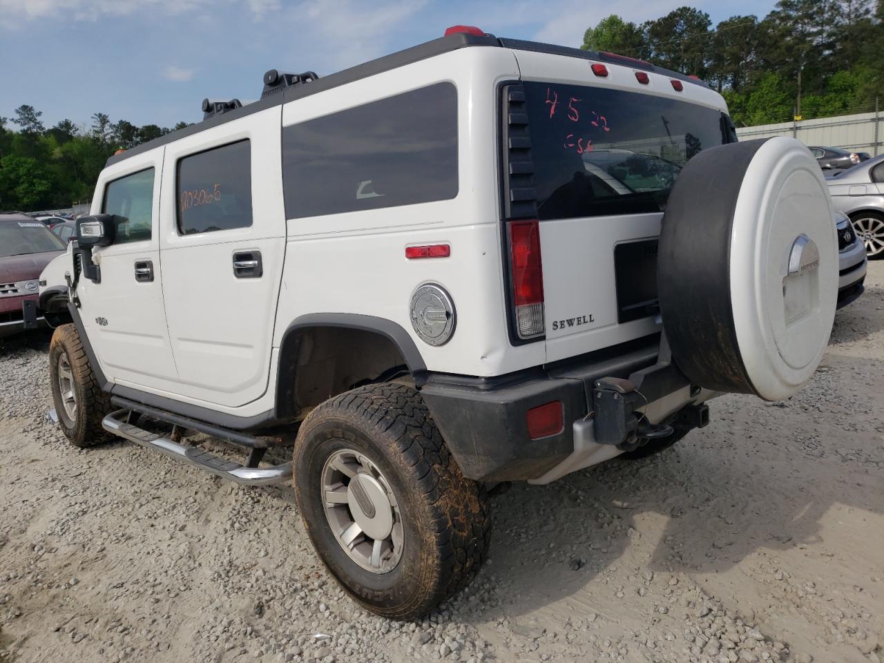 Photo 3 from auction – 2008 HUMMER H2 with VIN 5GRGN23858H101043